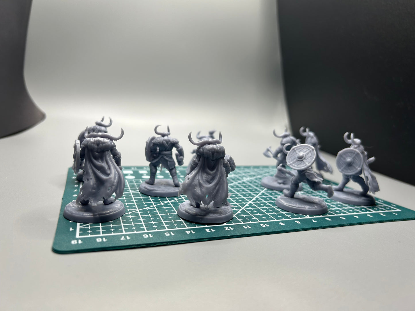 Viking Raider D&D Tabletop Resin Mini 15 Different Poses