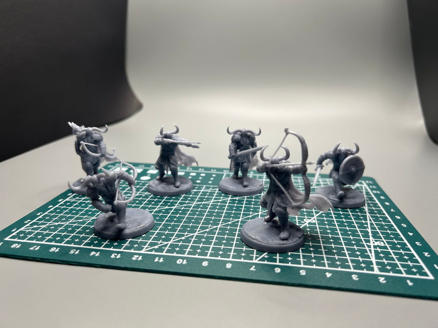 Viking Raider D&D Tabletop Resin Mini 15 Different Poses