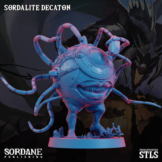 Decaton DND Miniature TTRPG Resin Figure 50mm Base