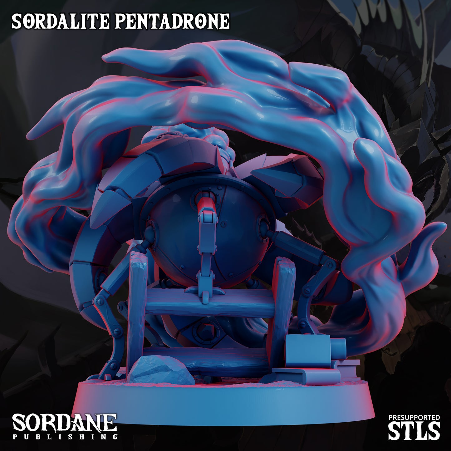 Pentadrone DND Miniature TTRPG Resin Figure 50mm Base