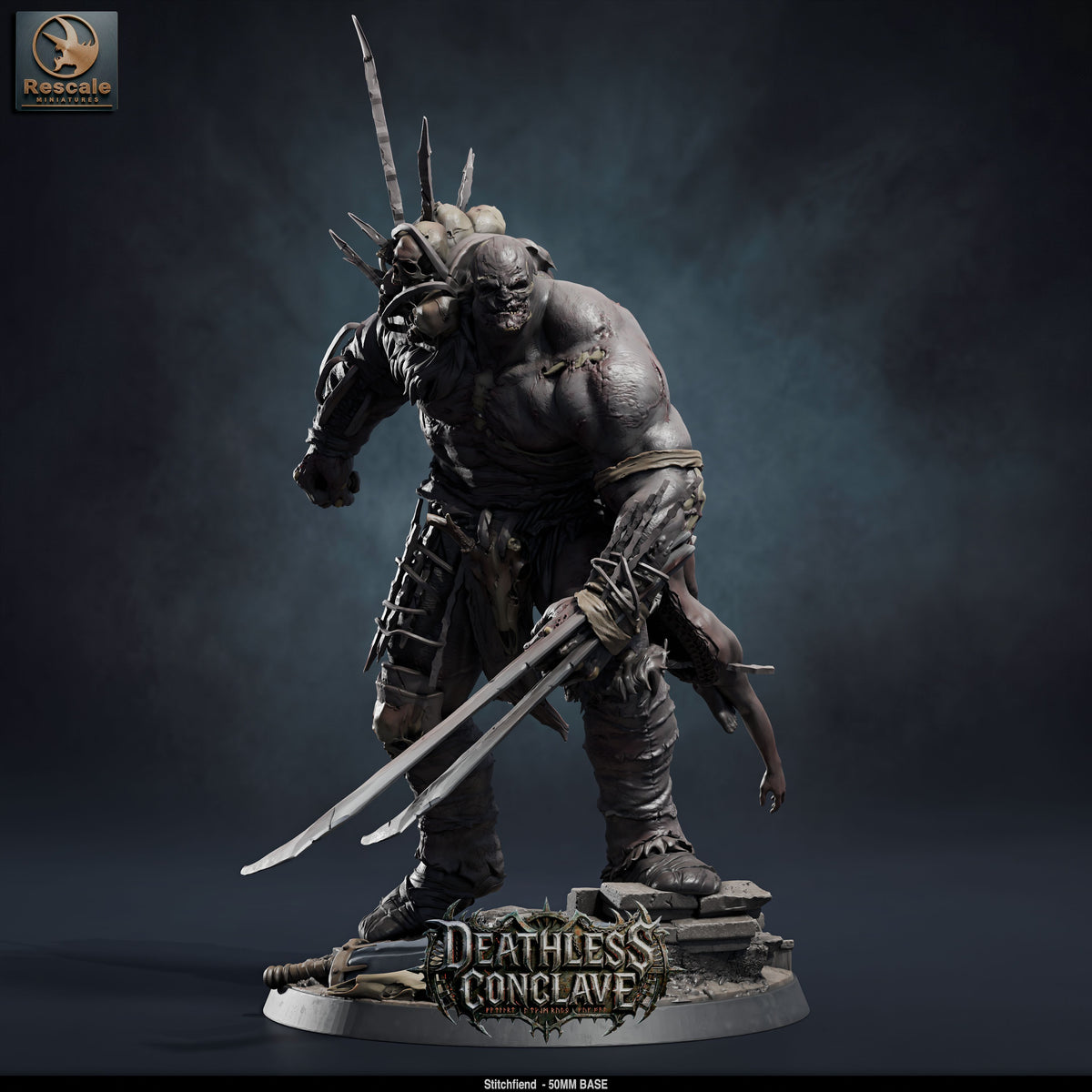 Stitchfiend DND TTRPG Resin Model 50mm Base
