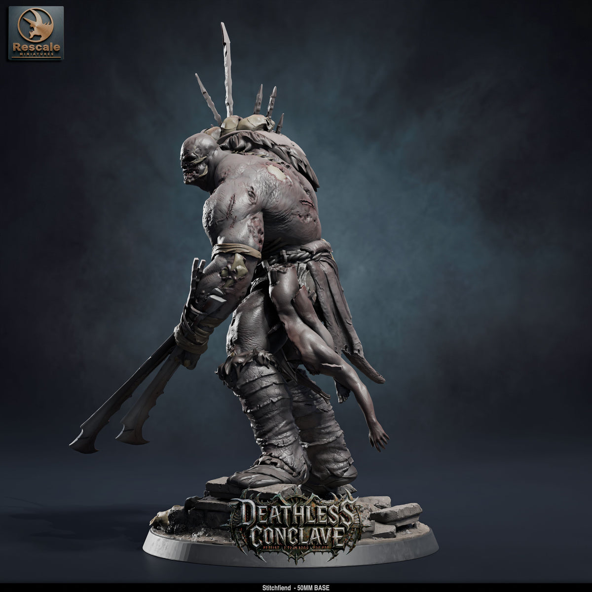 Stitchfiend DND TTRPG Resin Model 50mm Base