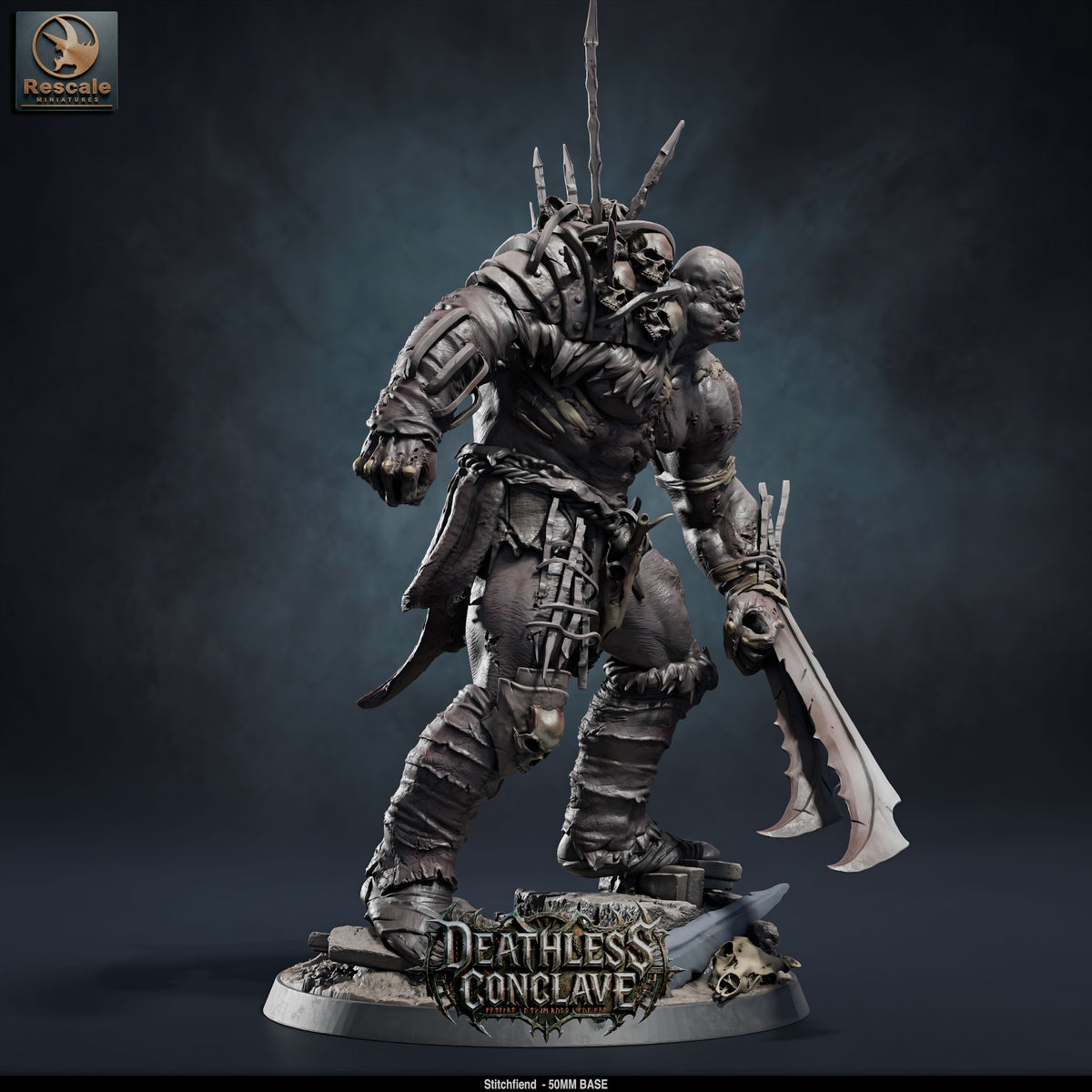 Stitchfiend DND TTRPG Resin Model 50mm Base