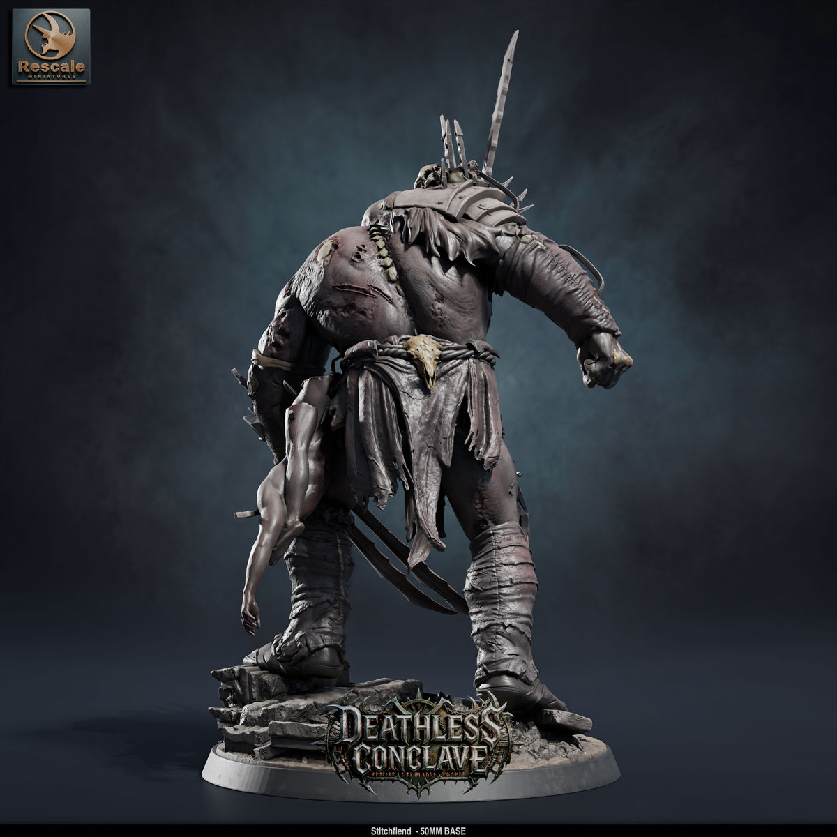 Stitchfiend DND TTRPG Resin Model 50mm Base