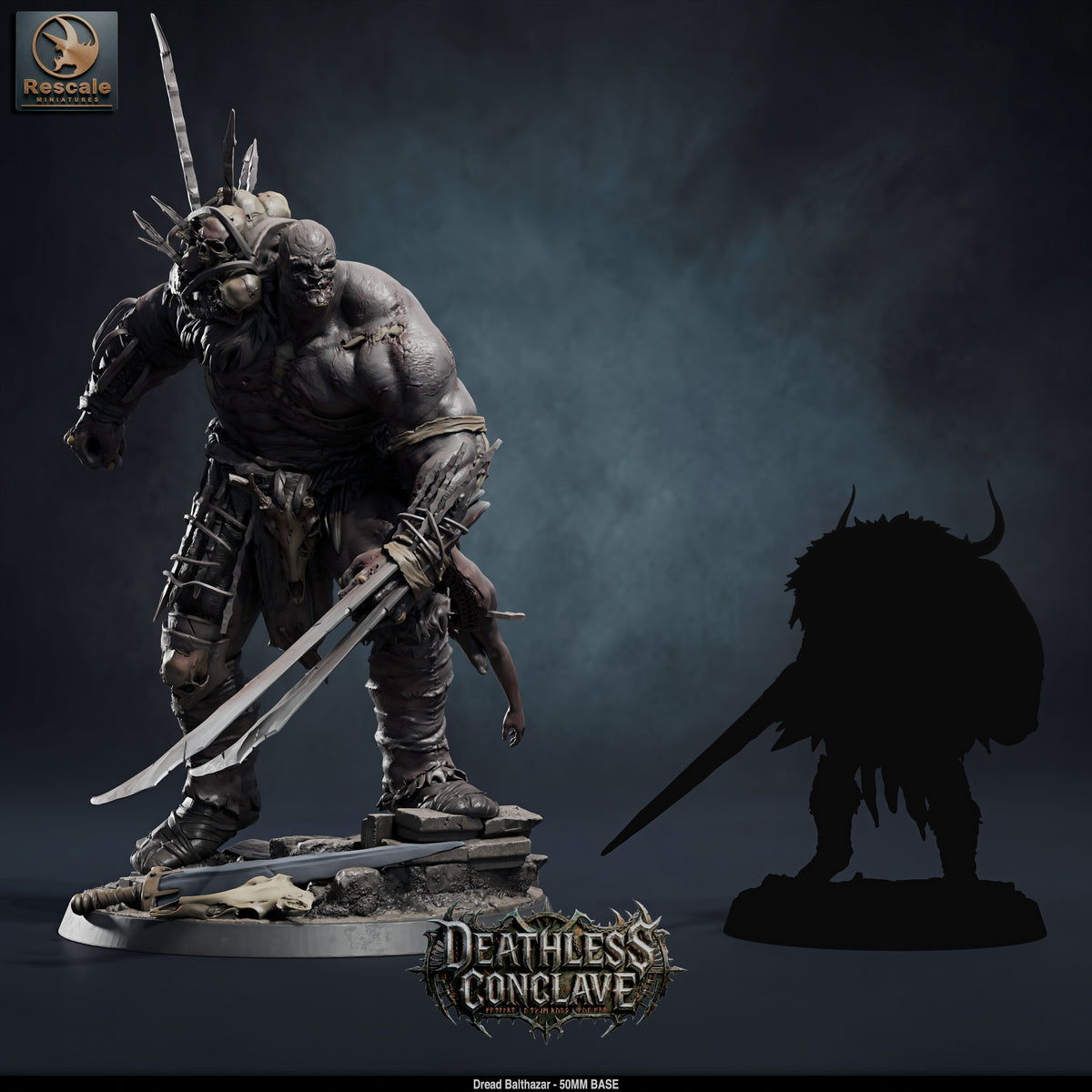 Stitchfiend DND TTRPG Resin Model 50mm Base