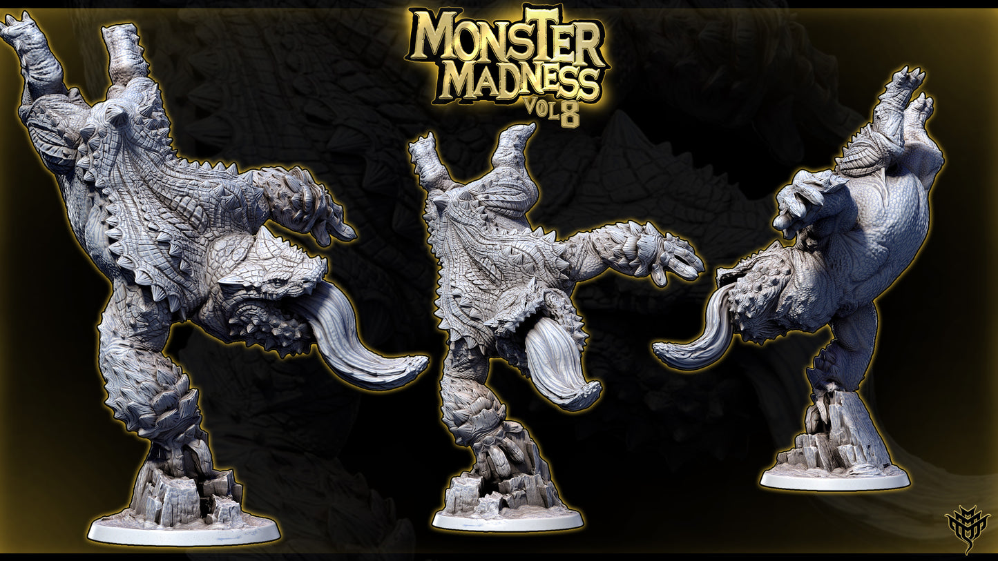 Thoedlash Tentacle Monster DND Miniature TTRPG Resin Figure 50mm Base