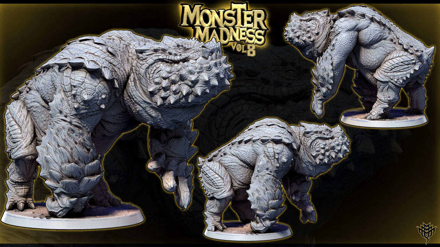 Thoedlash Tentacle Monster DND Miniature TTRPG Resin Figure 50mm Base