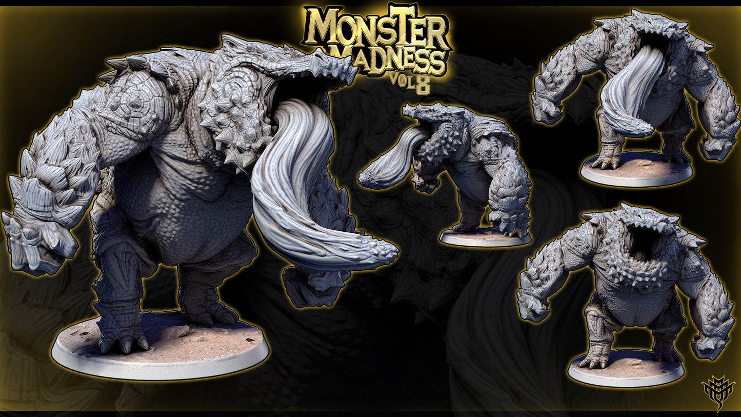 Thoedlash Tentacle Monster DND Miniature TTRPG Resin Figure 50mm Base