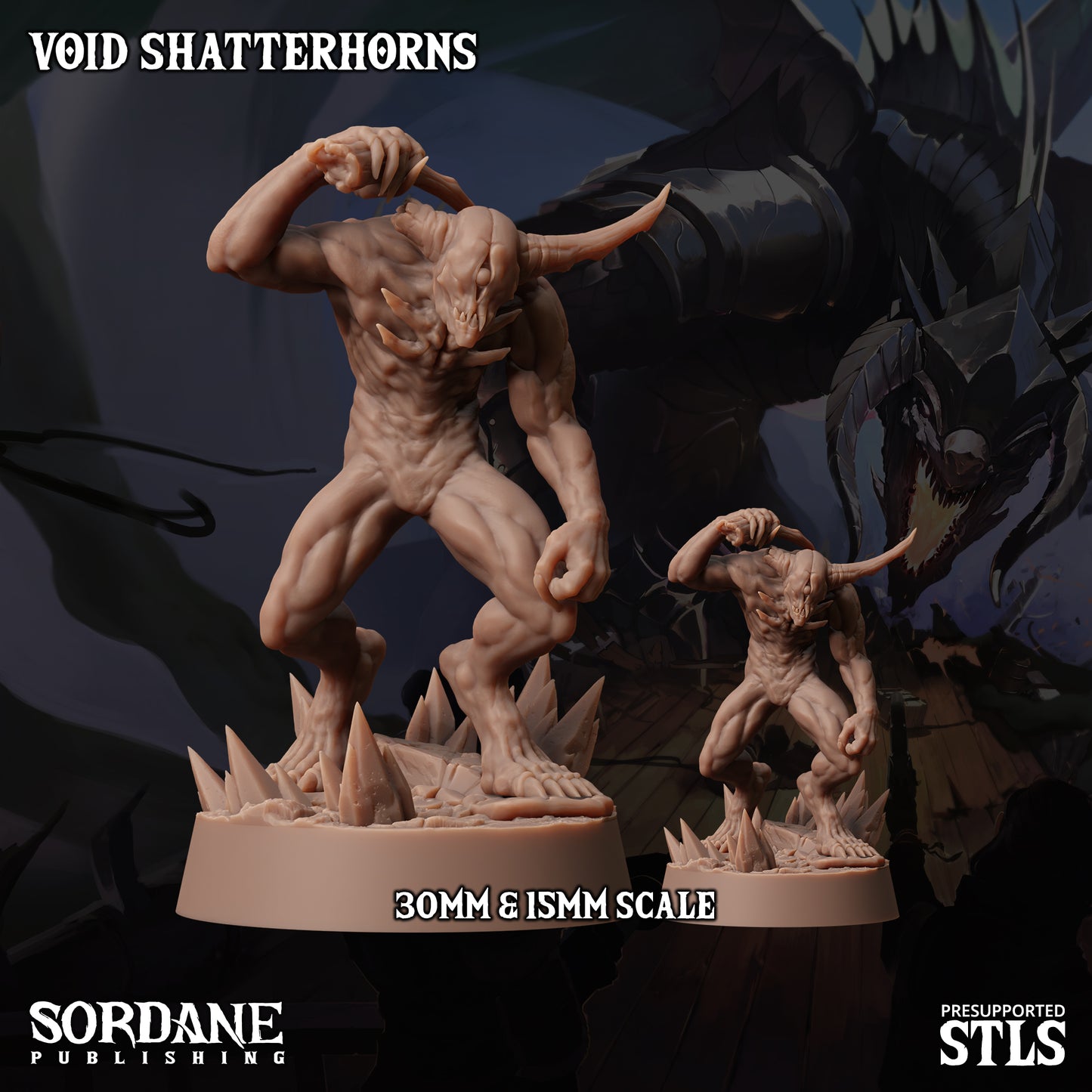 Shatterhorns DND Miniatures TTRPG Resin Figures 25mm Base