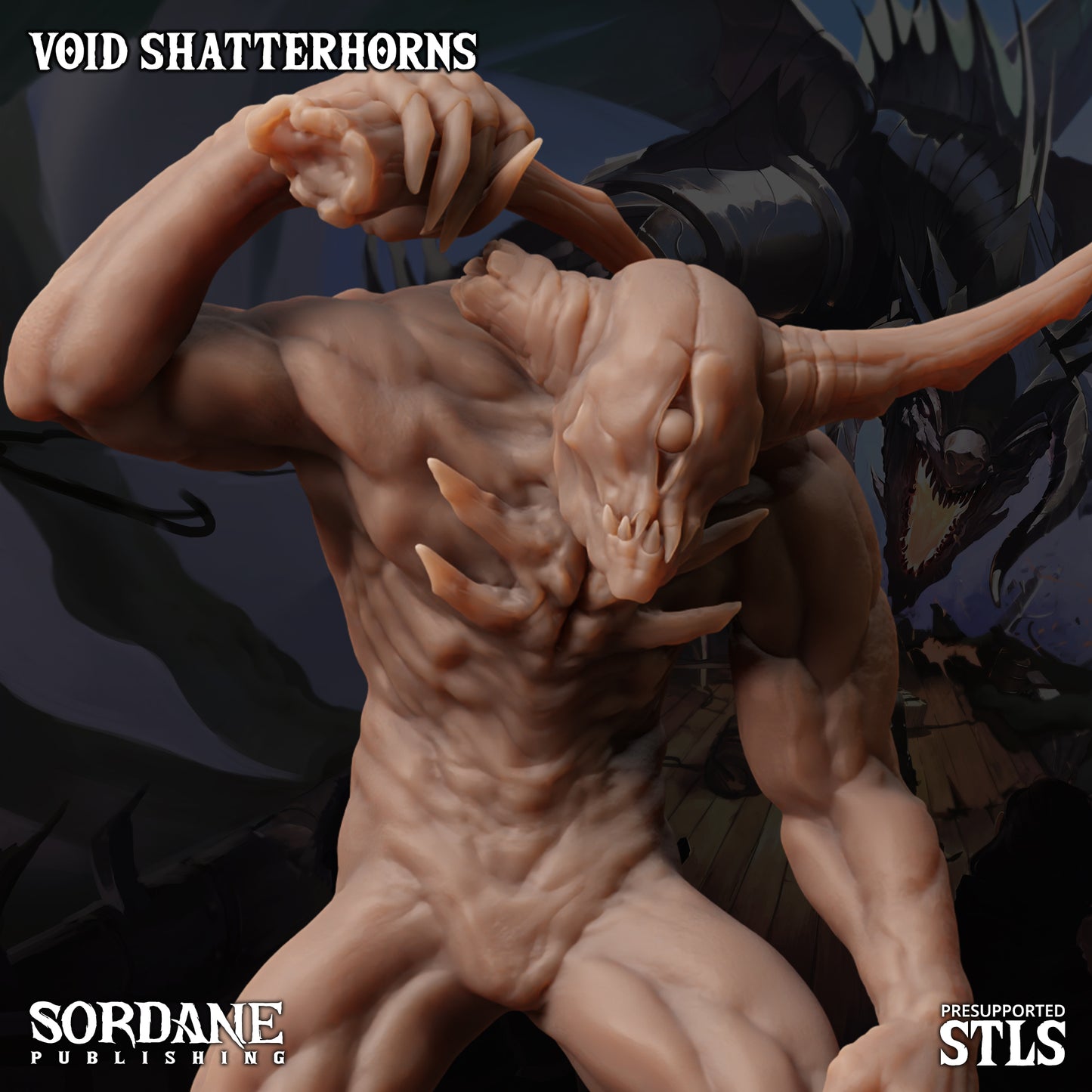 Shatterhorns DND Miniatures TTRPG Resin Figures 25mm Base