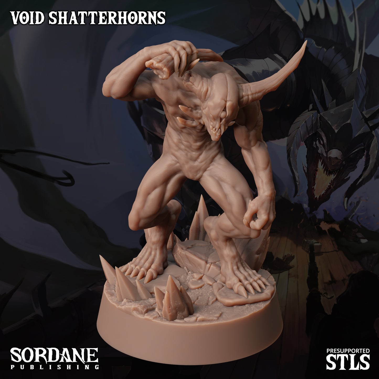 Shatterhorns DND Miniatures TTRPG Resin Figures 25mm Base