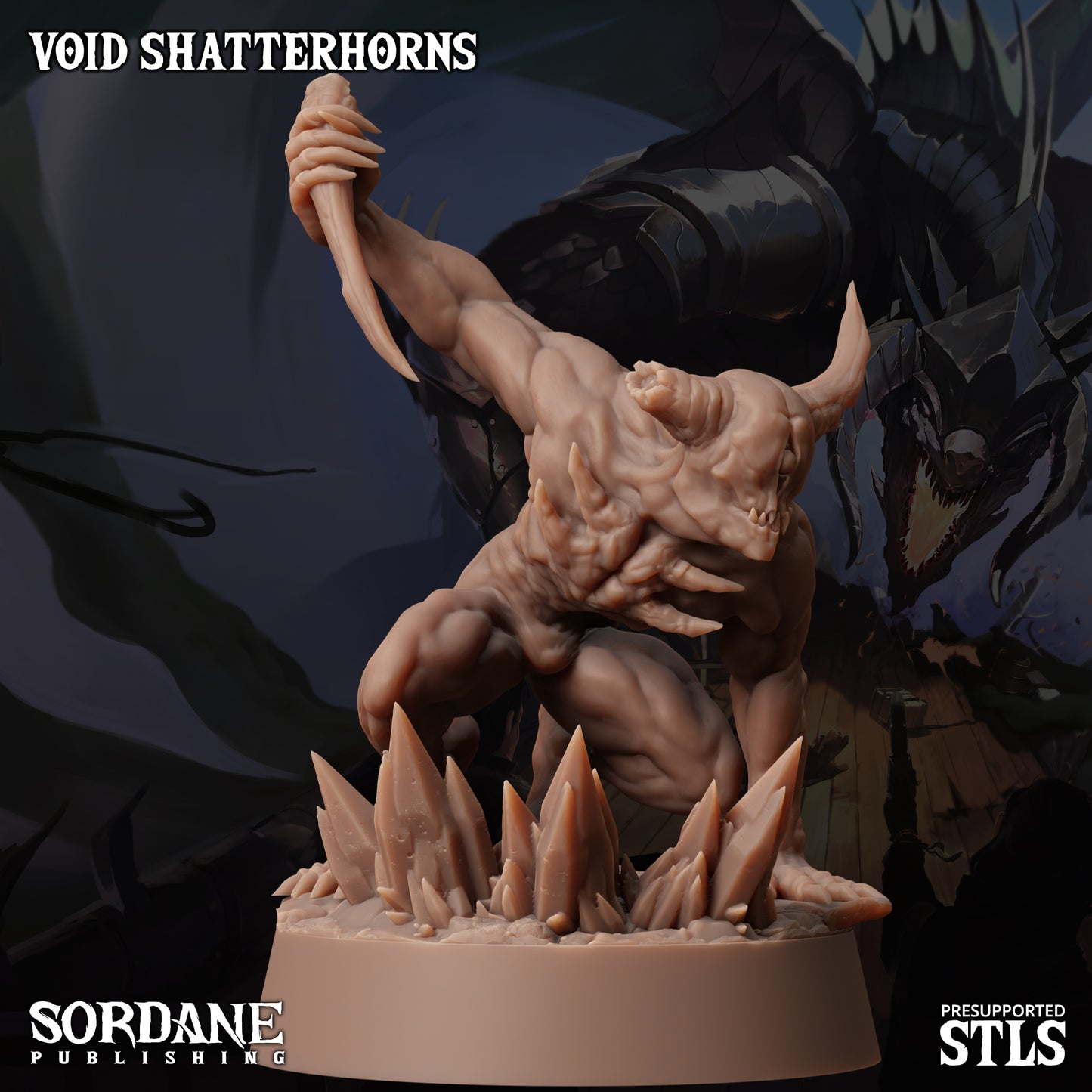 Shatterhorns DND Miniatures TTRPG Resin Figures 25mm Base