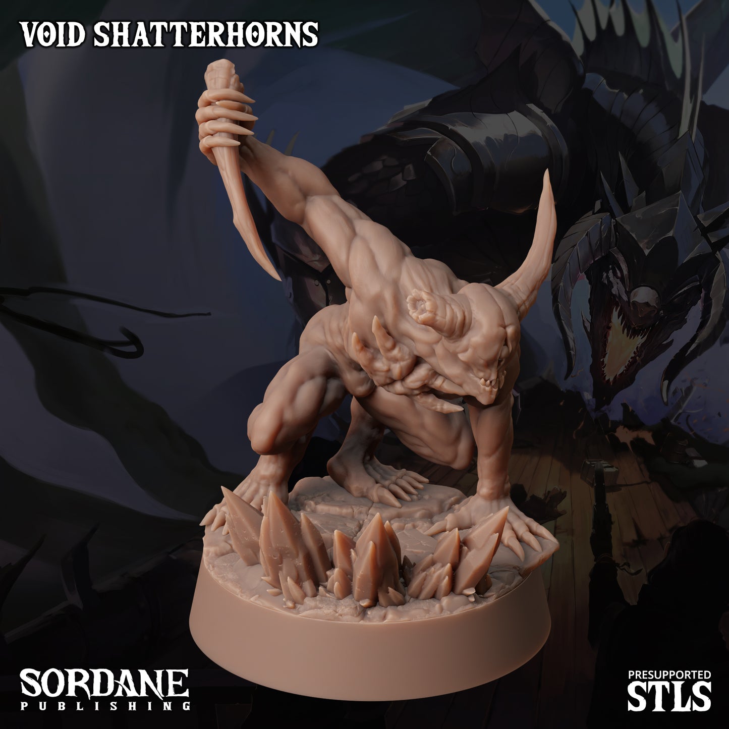 Shatterhorns DND Miniatures TTRPG Resin Figures 25mm Base