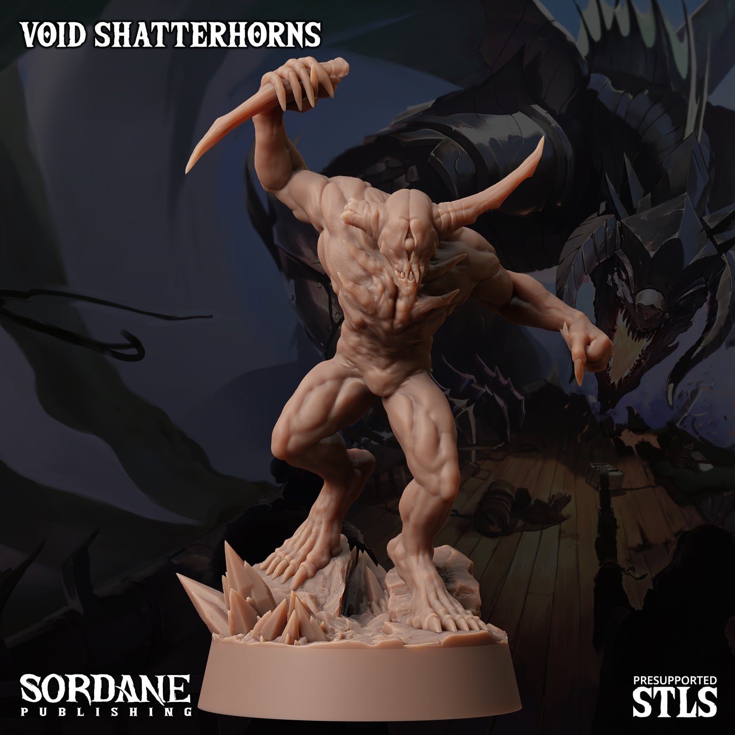Shatterhorns DND Miniatures TTRPG Resin Figures 25mm Base