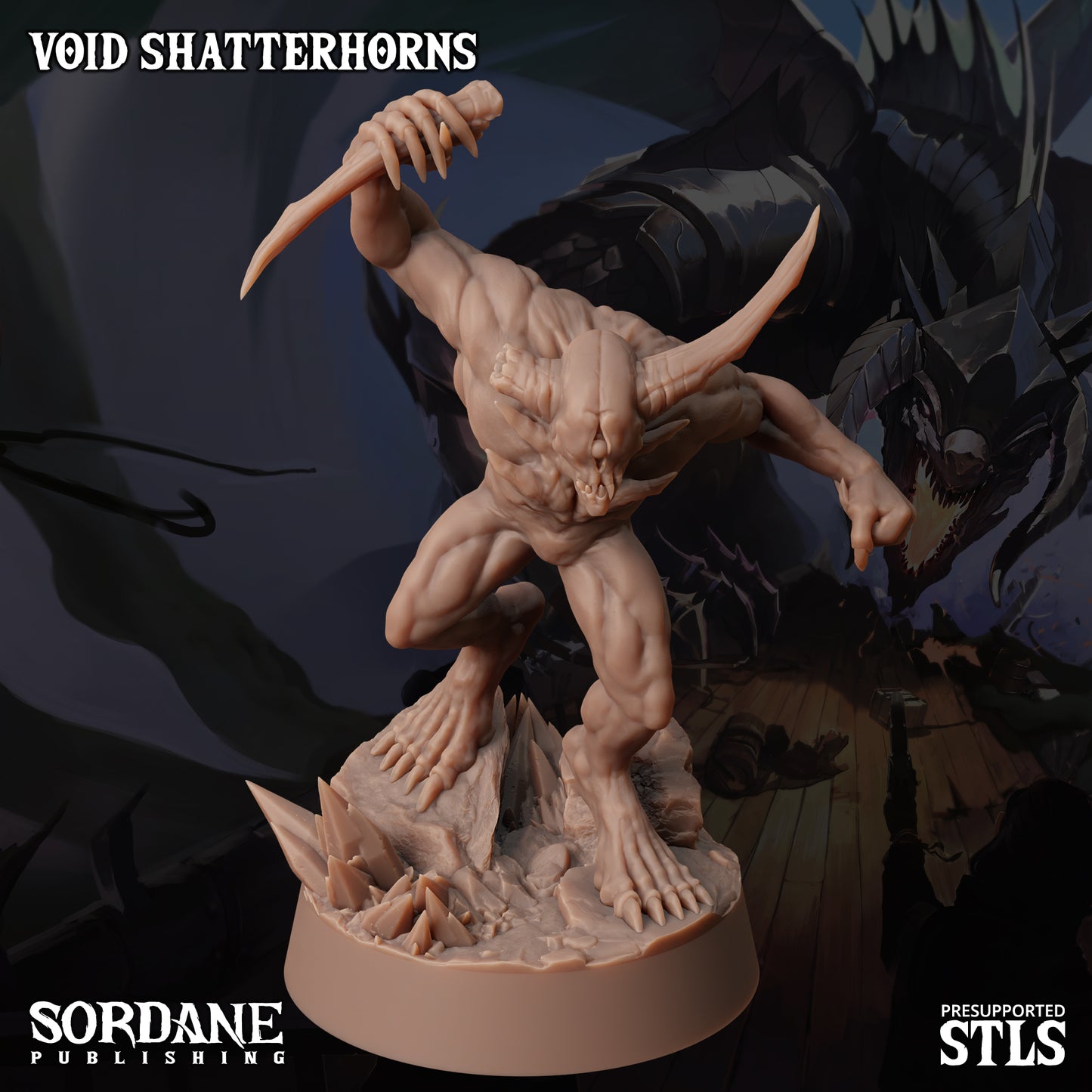 Shatterhorns DND Miniatures TTRPG Resin Figures 25mm Base