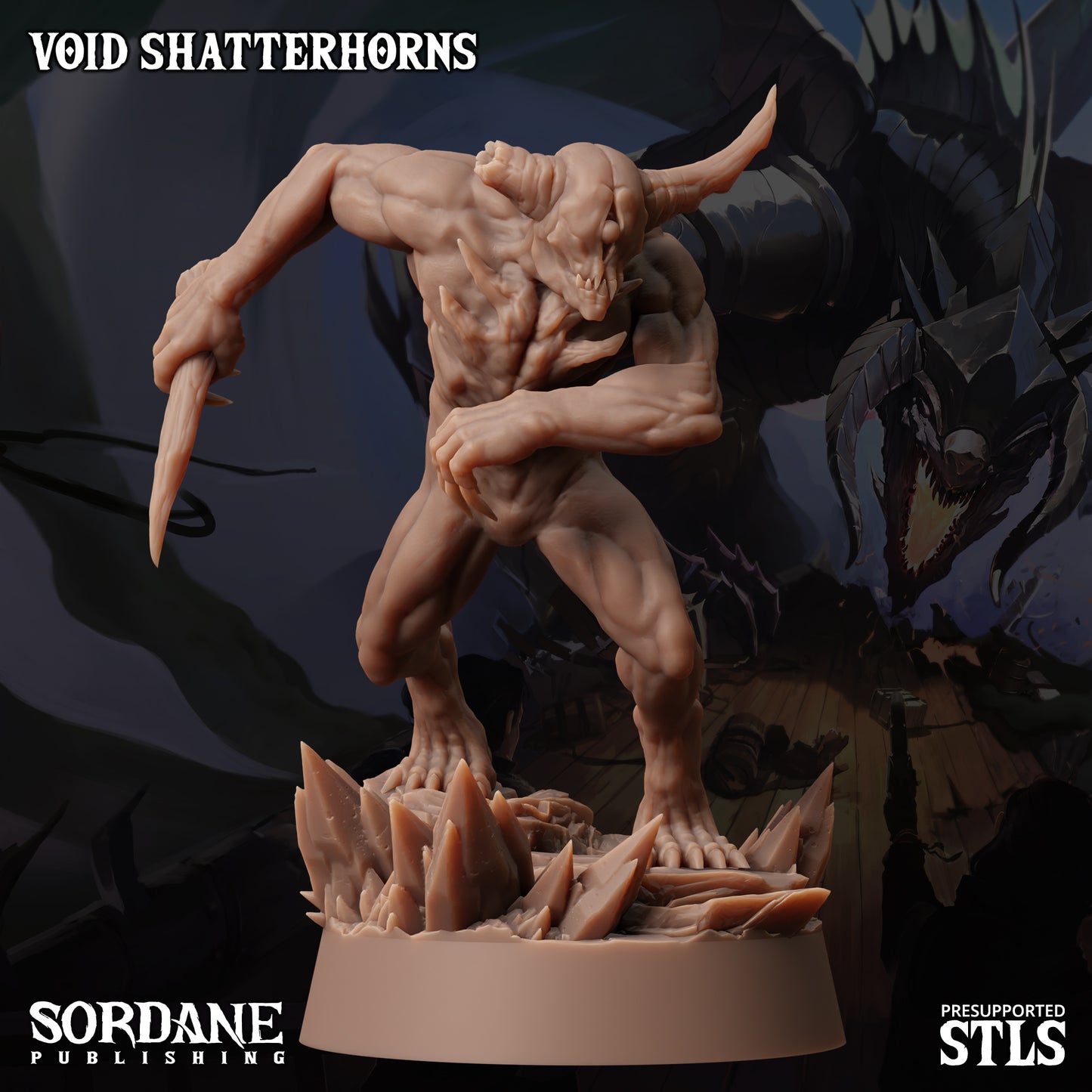 Shatterhorns DND Miniatures TTRPG Resin Figures 25mm Base