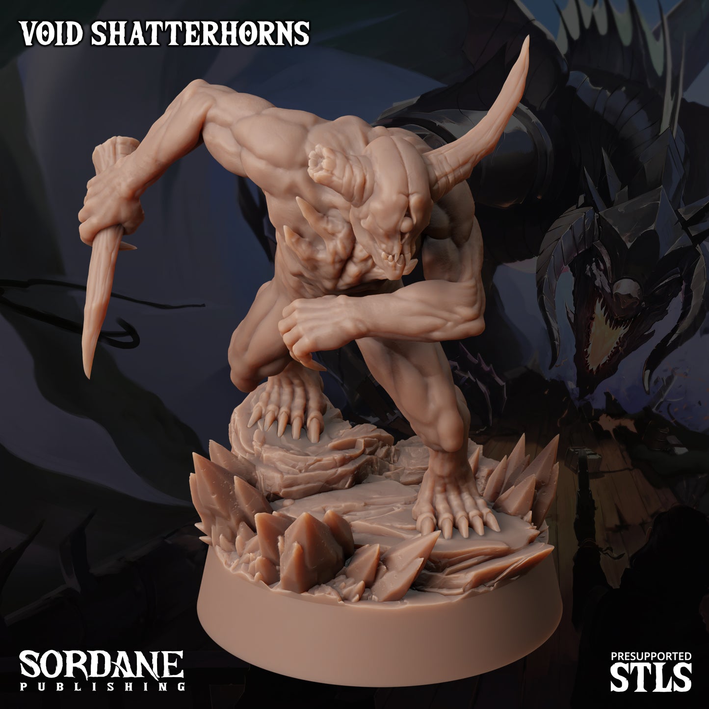 Shatterhorns DND Miniatures TTRPG Resin Figures 25mm Base