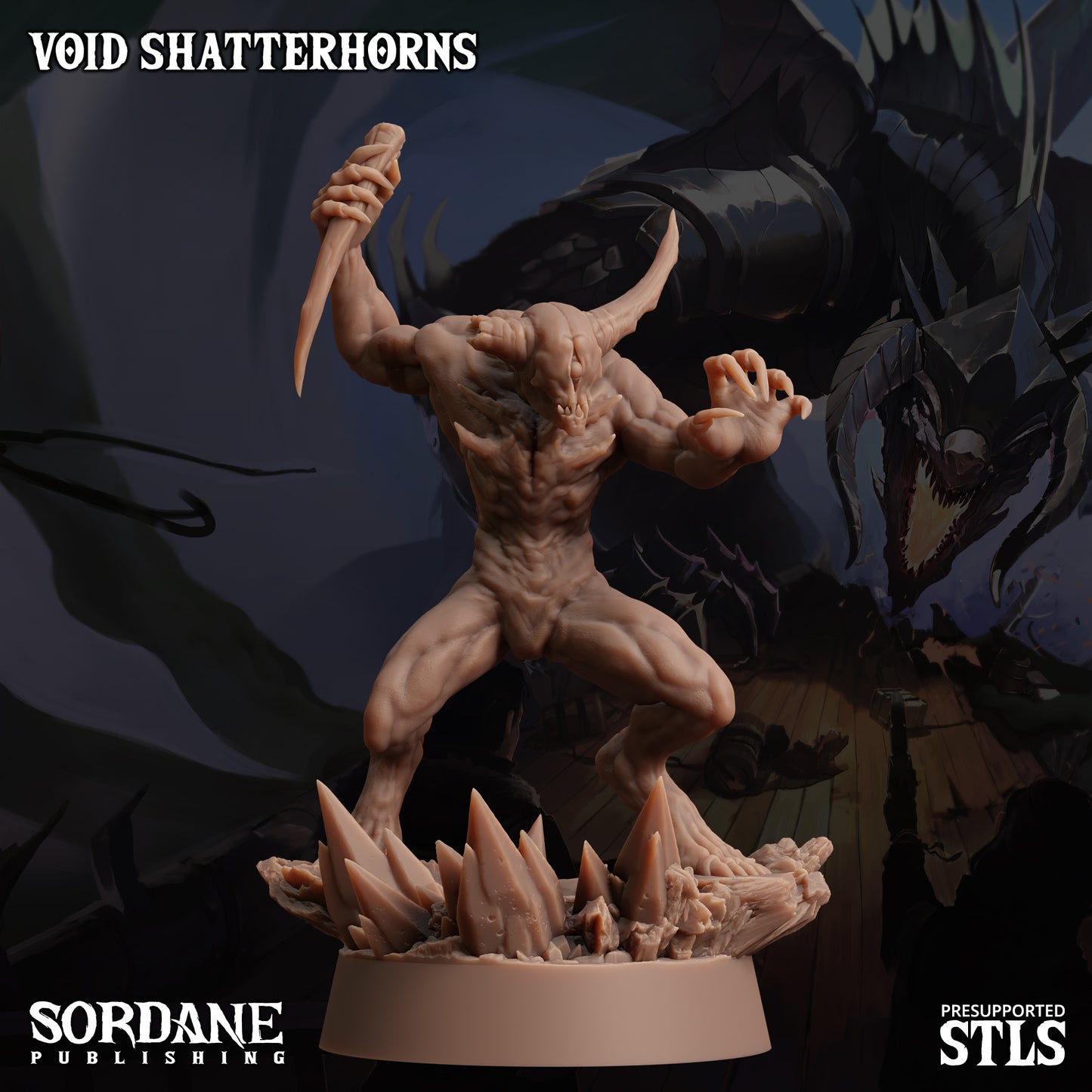 Shatterhorns DND Miniatures TTRPG Resin Figures 25mm Base