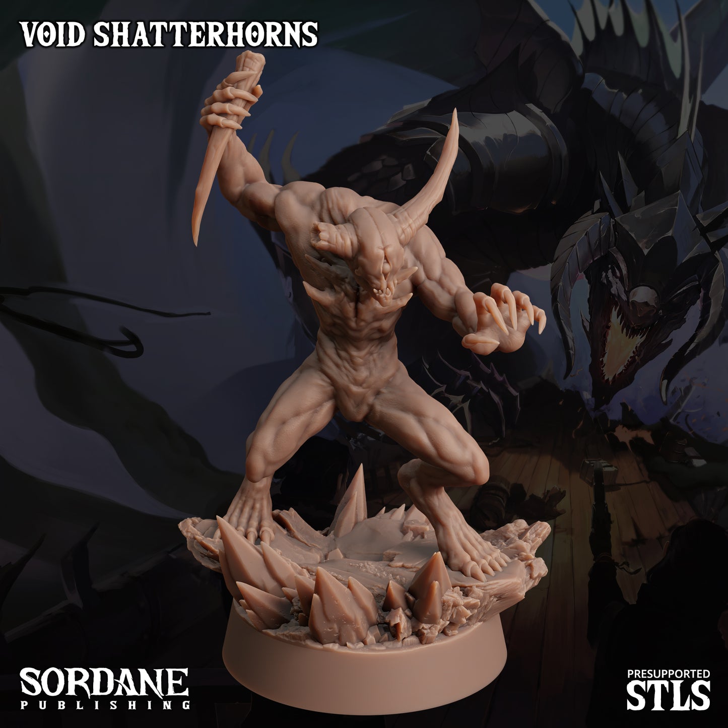Shatterhorns DND Miniatures TTRPG Resin Figures 25mm Base