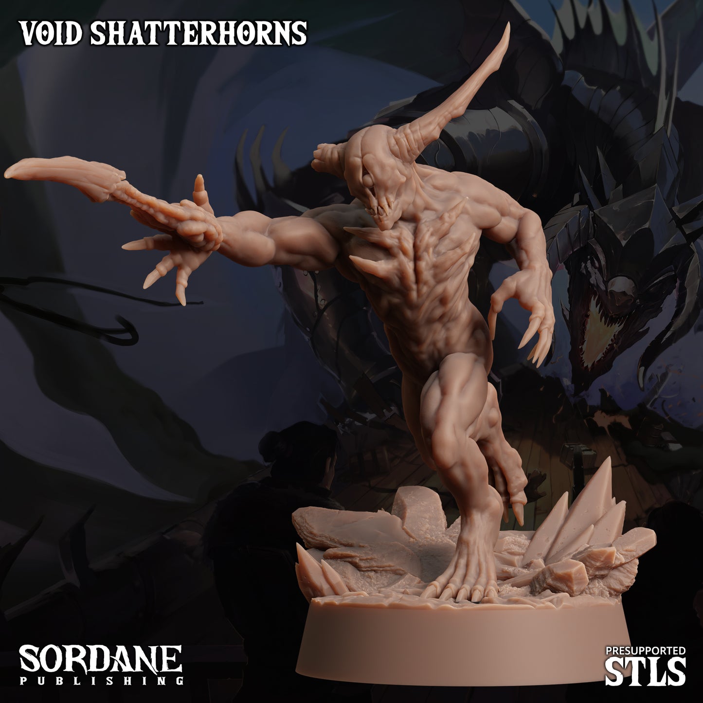 Shatterhorns DND Miniatures TTRPG Resin Figures 25mm Base