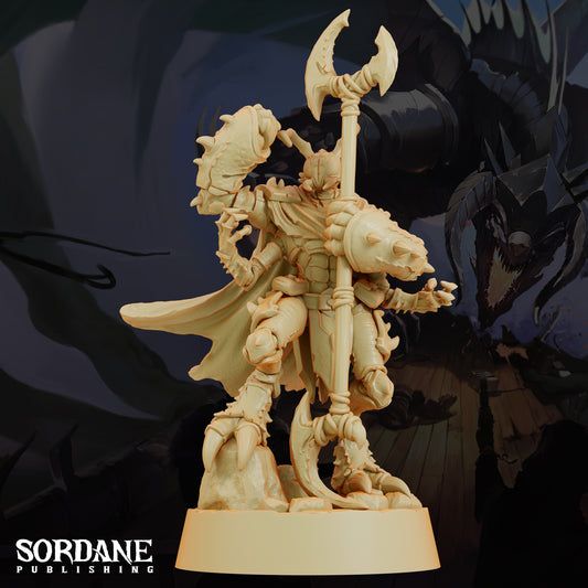Zantik Hunter DND Miniature TTRPG Resin Figure 25mm Base