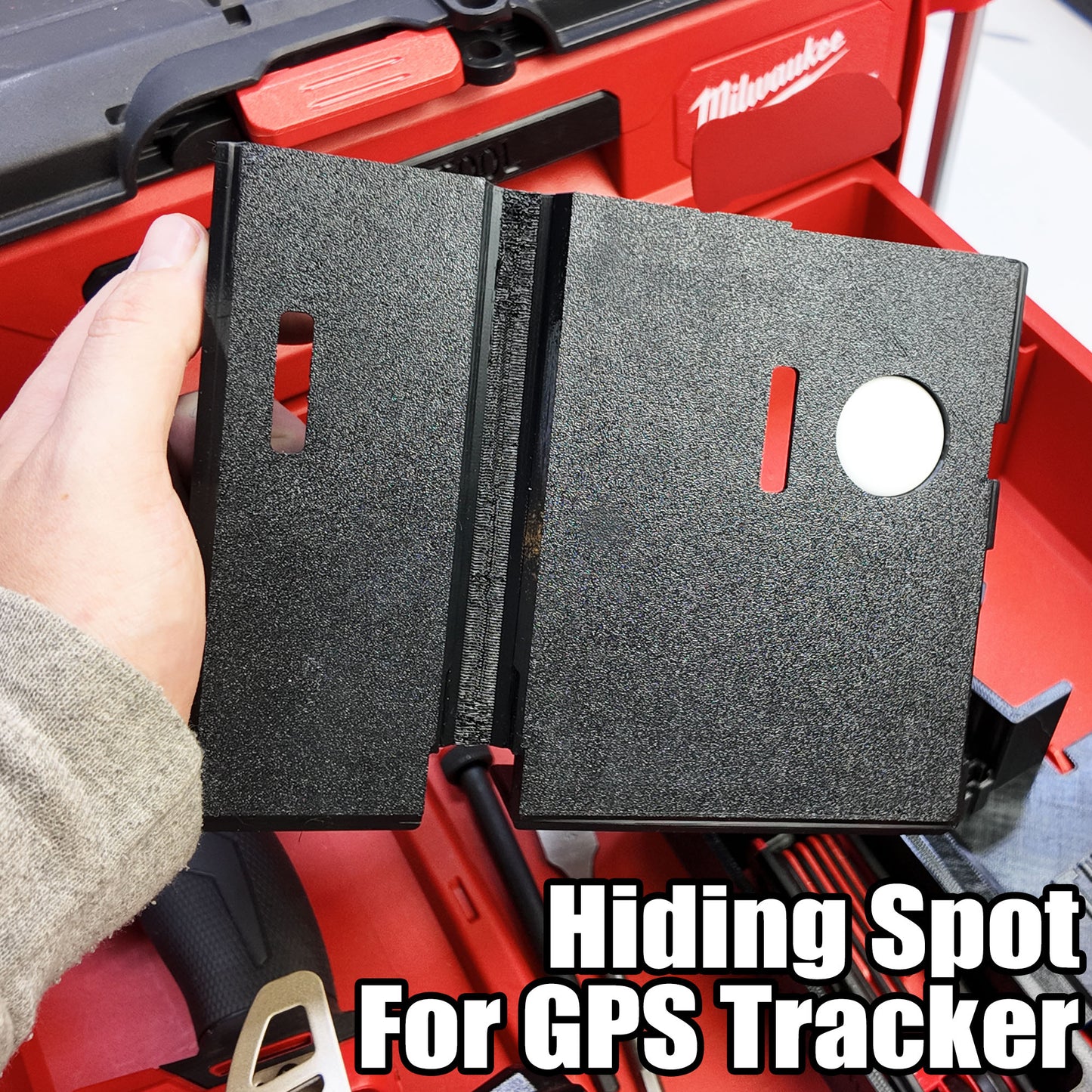 M18 Fuel 1/4" Hex Impact Driver Organizer for Milwaukee Packout 2 and 3 Drawer