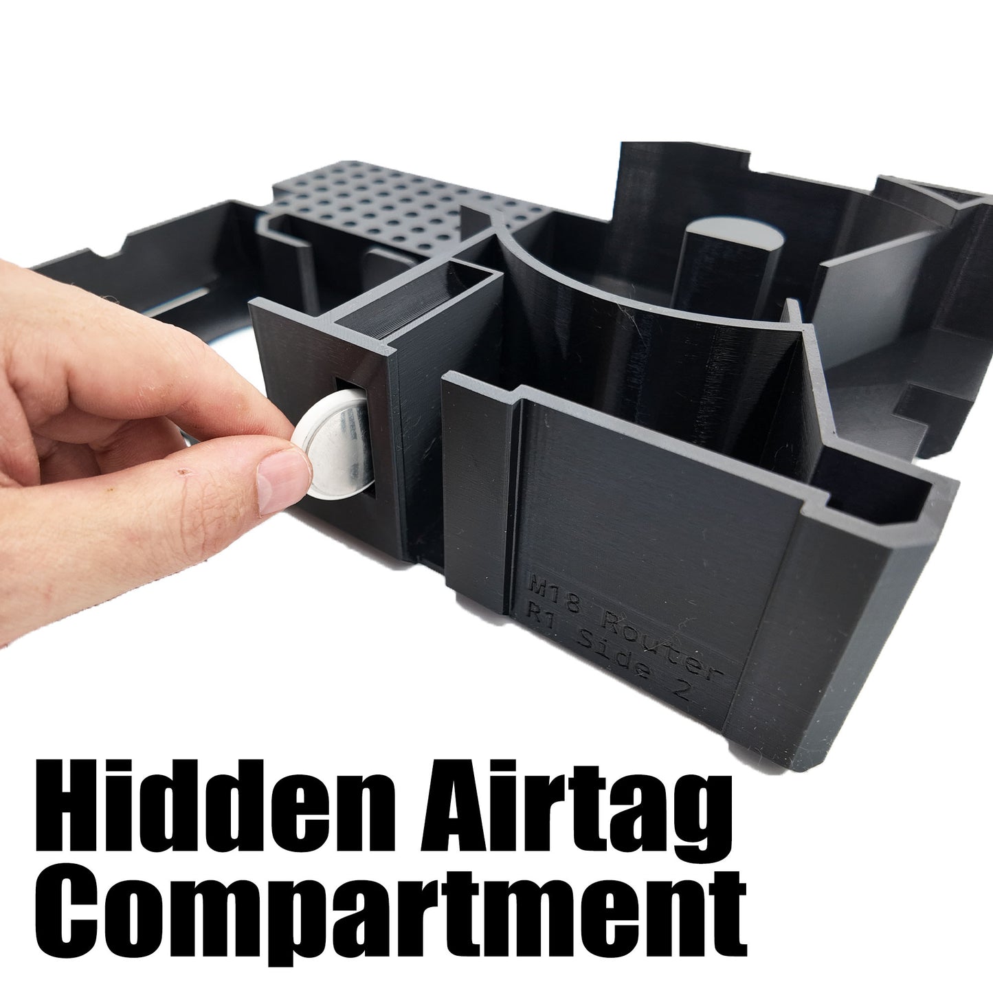 M18 Router Organizer for Milwaukee Packout 2 and 3 Drawer