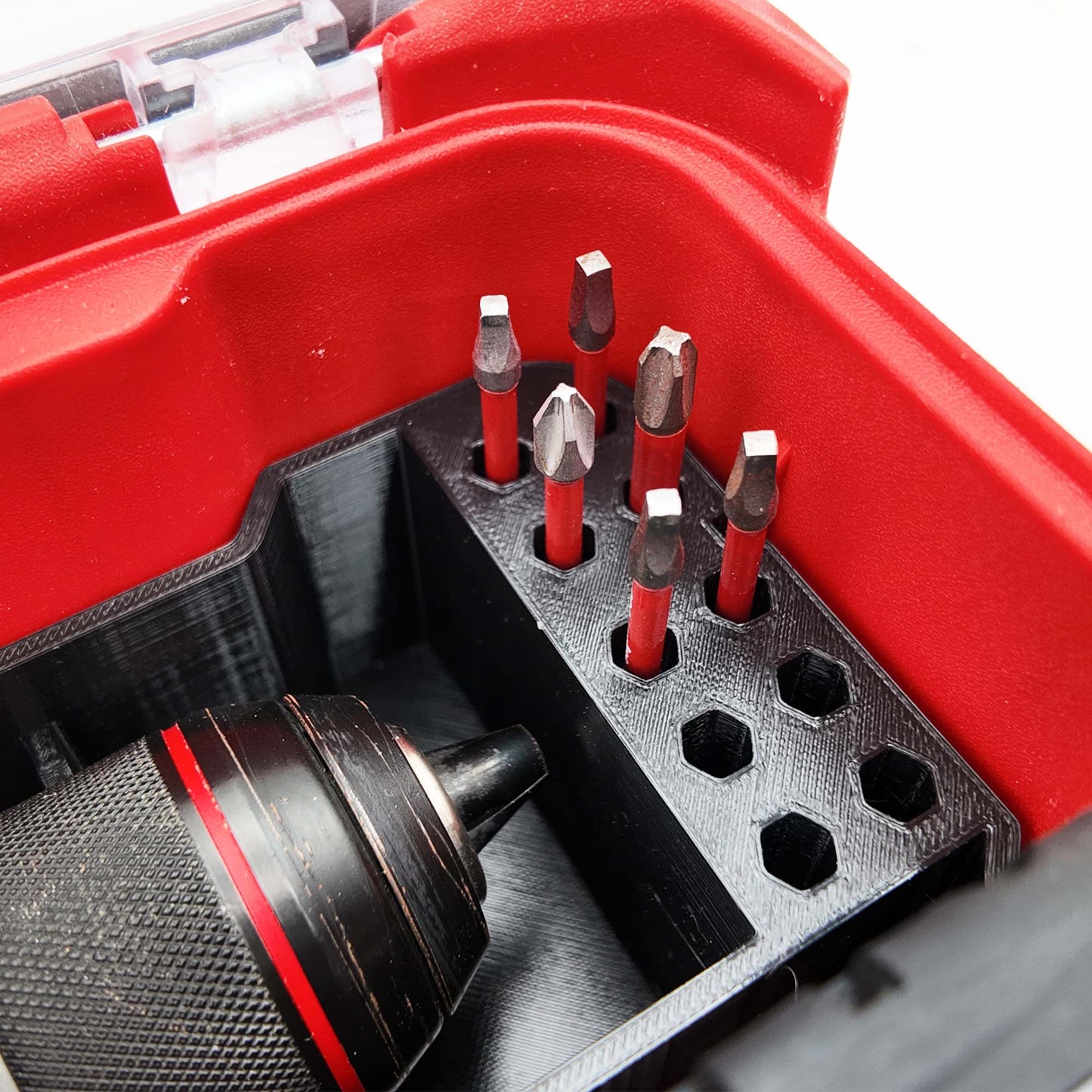 M12 Fuel Drill Driver Organizer For Milwaukee Compact Packout