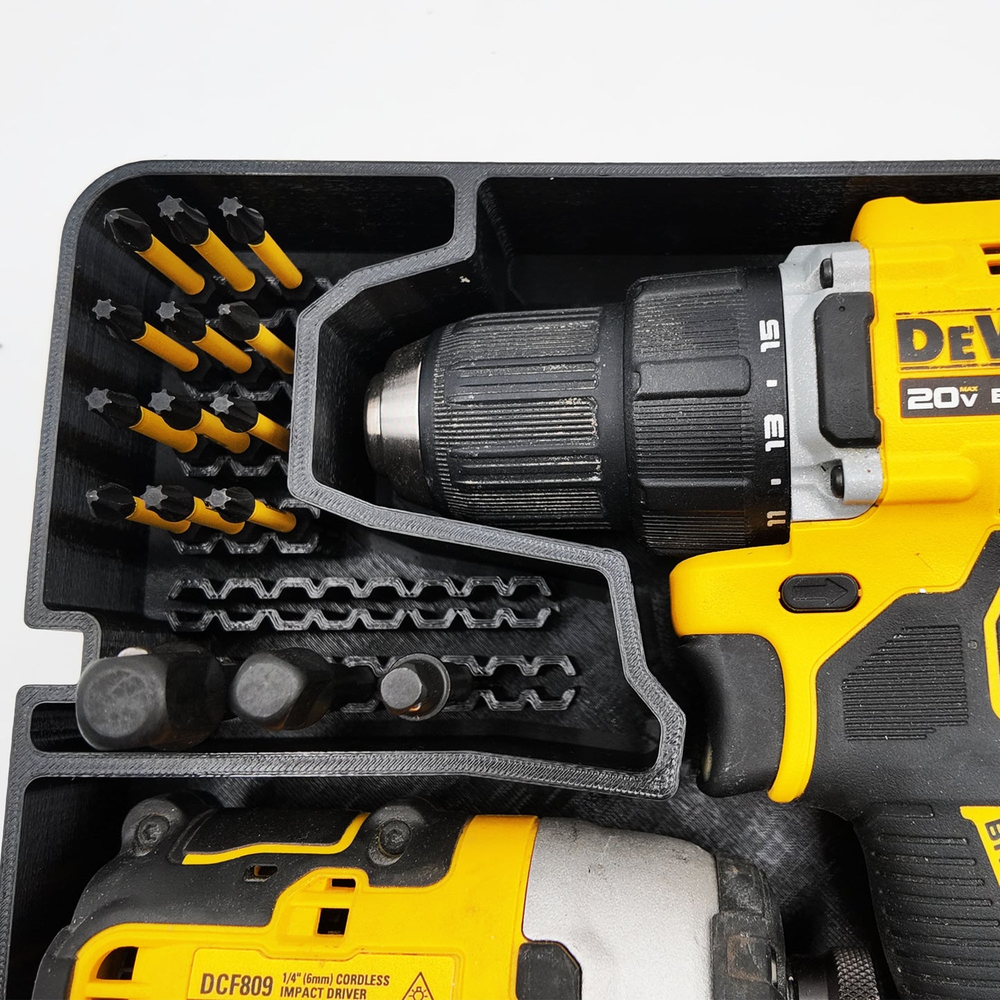 Dewalt 20V Brushless Drill Set Organizer for Dewalt Deep Compact Organizer