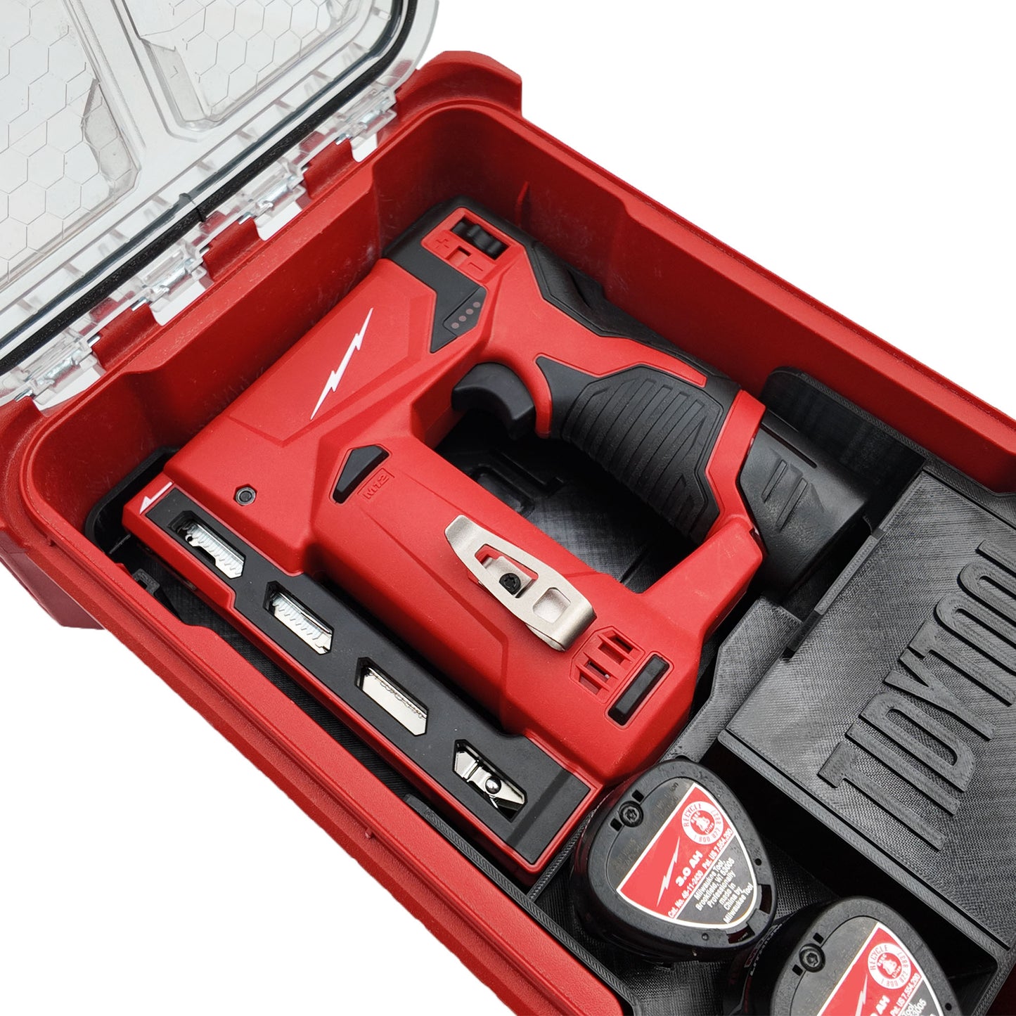 M12 Crown Stapler Organizer for Milwaukee Compact Packout