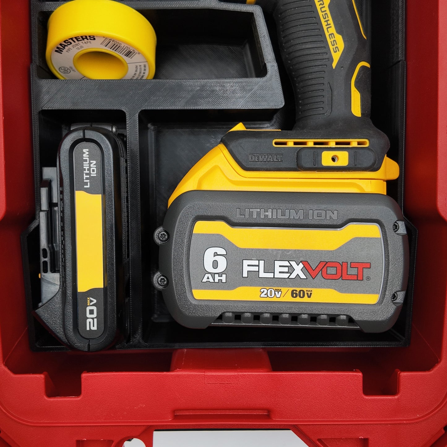DeWalt 20V Brushless Drill (DCD794) Organizer for Milwaukee Compact Packout