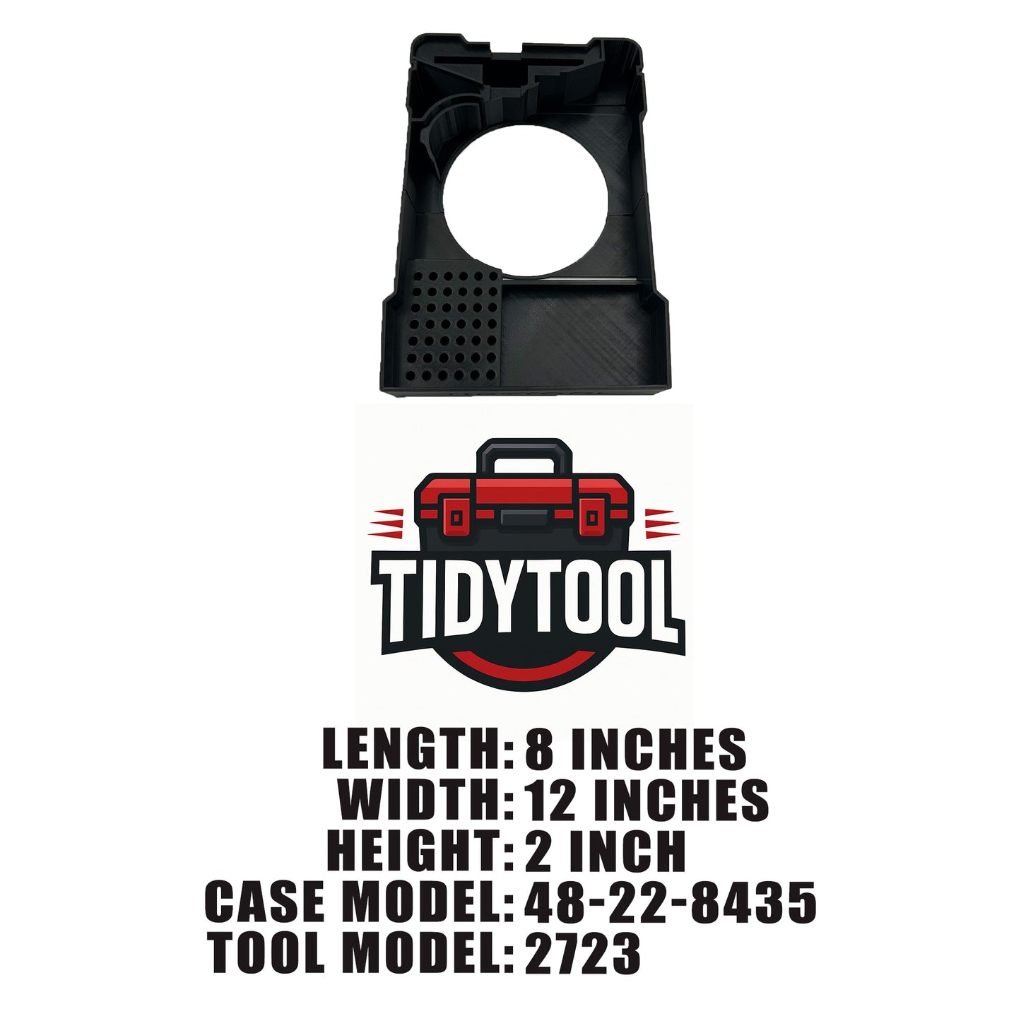 M18 Router Organizer for Milwaukee Compact Packout