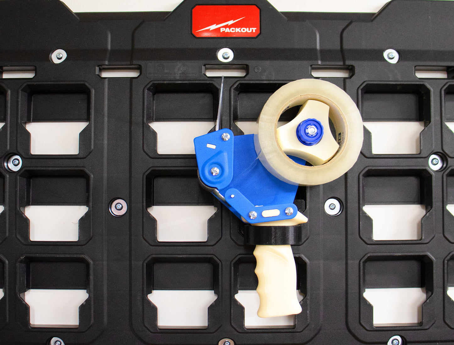Packout Wall Tape Gun Holder