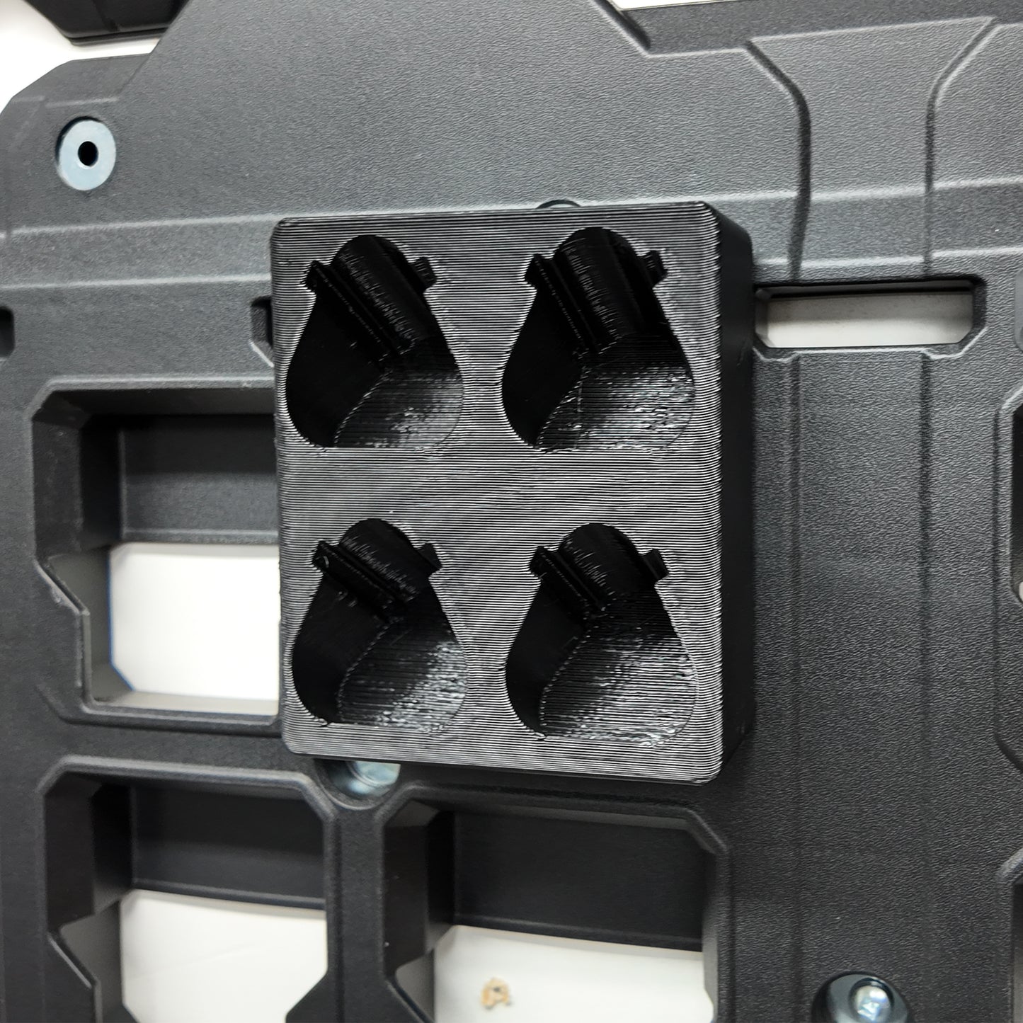 Packout Wall M12 Battery Holder Quad Mount (Small Batteries)