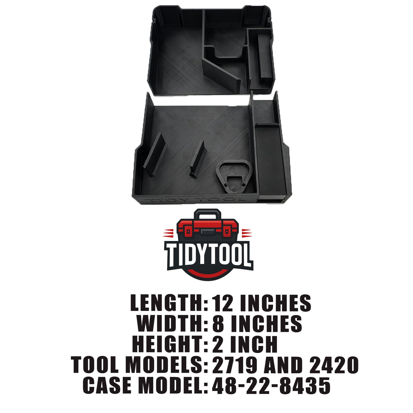 M12 Hackzall Organizer for Milwaukee Compact Packout