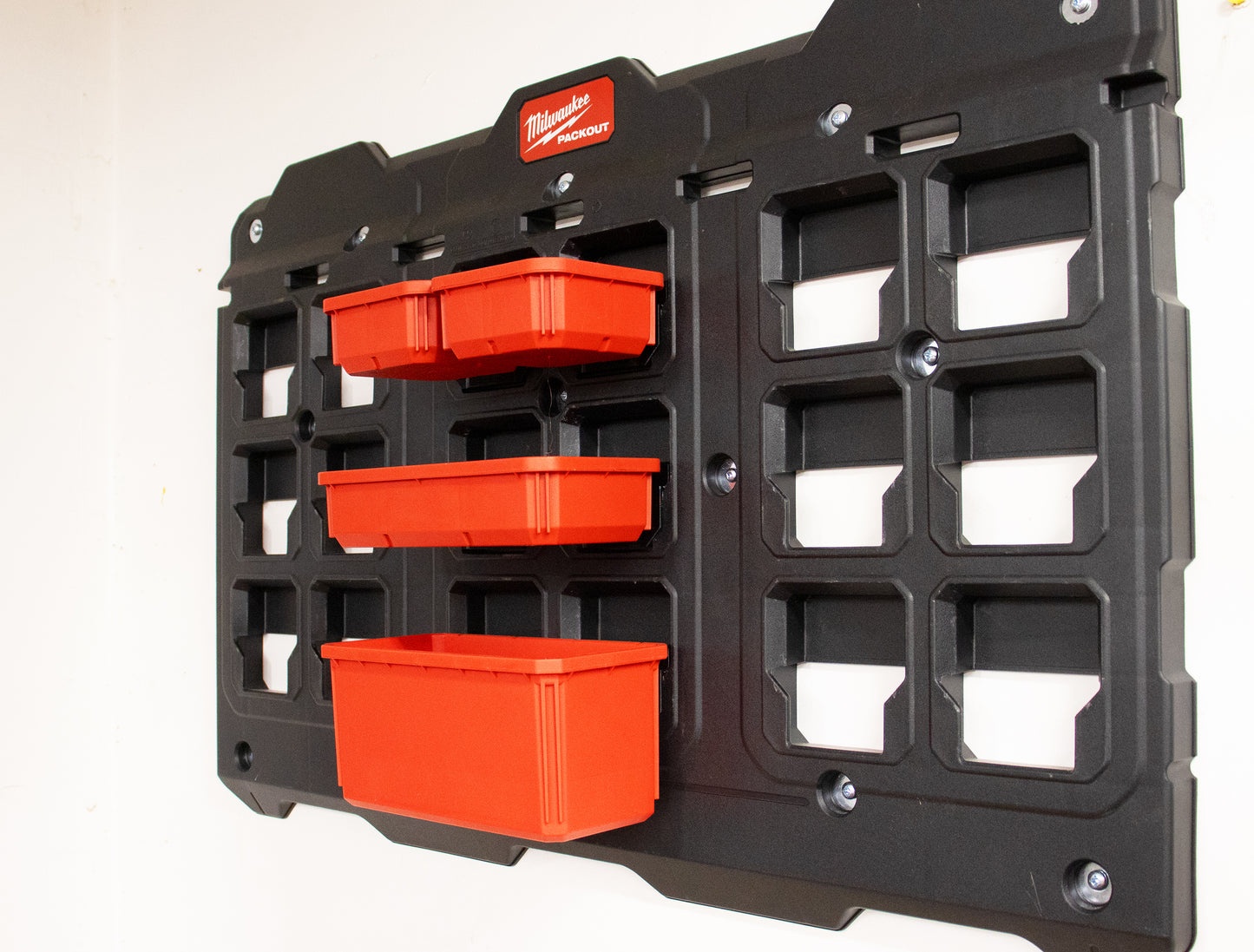 Packout Wall Bin Holder 4 pack