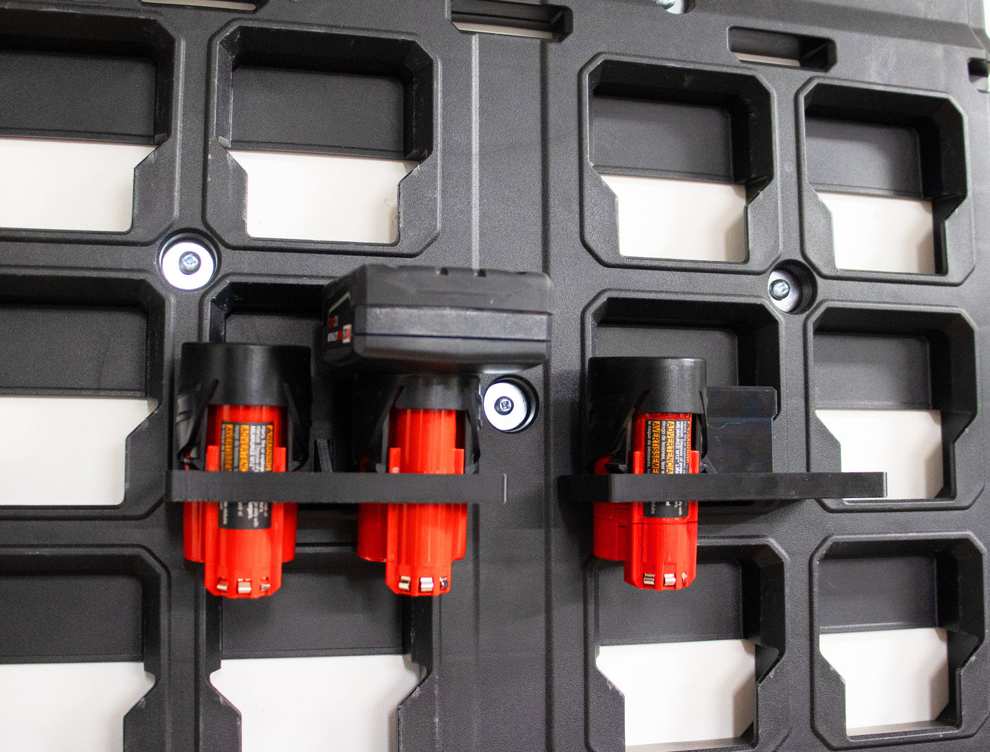 Packout Wall M12 Dual Battery Mount