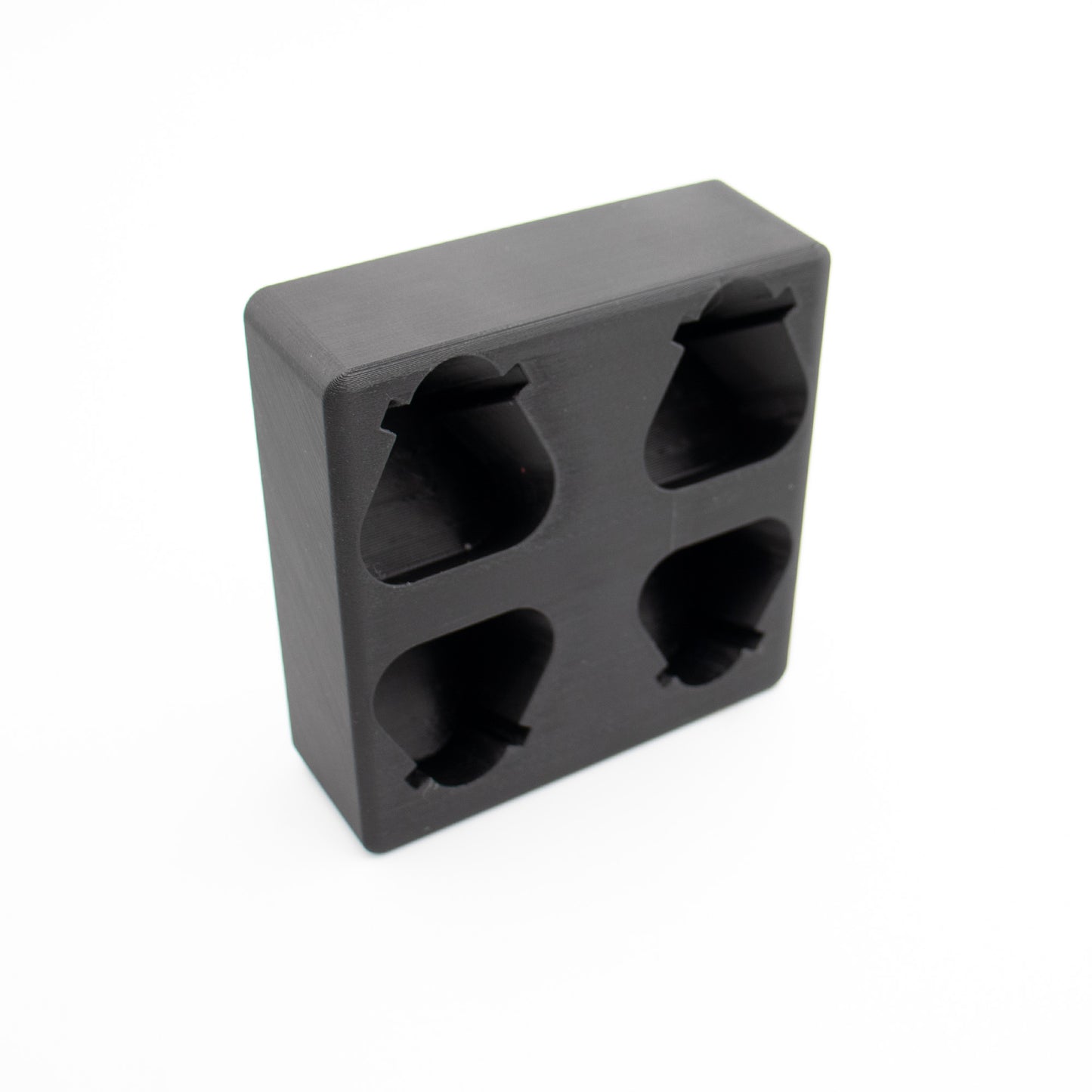 Packout Wall M12 Battery Holder Quad Mount (Large and Small Batteries)